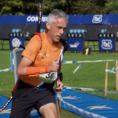Run Archery finale France à Montigny
