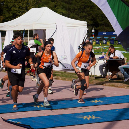 Run Archery finale France à Montigny