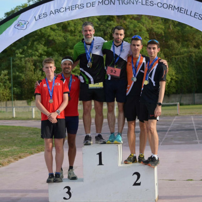 Run Archery finale France à Montigny